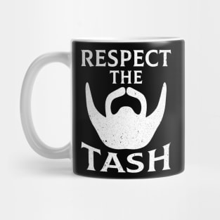 Funny Beard Respect The Tash Mug